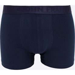 John Frank - Bokserki (3-pack). Niebieskie bokserki męskie John Frank, l, bez wzorów, z bawełny. Za 119.90 zł.