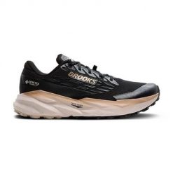 Buty do biegania męskie Brooks Cascadia 19 Gtx. Czarne buty do biegania męskie Brooks, bez wzorów, bez zapięcia, do biegania. Za 977.00 zł.