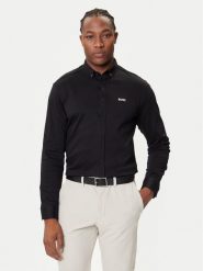BOSS Koszula B_Motion 50544795 Czarny Regular Fit. Czarne koszule męskie Boss, m, bez wzorów, z bawełny, bez kołnierzyka, bez ramiączek. Za 399.99 zł.