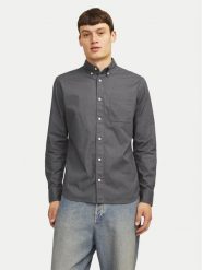 Jack & Jones Koszula Brook 12192150 Szary Slim Fit. Szare koszule męskie Jack & Jones, m, bez wzorów, z bawełny, bez kołnierzyka, bez ramiączek. Za 129.99 zł.
