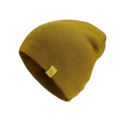 Czapka dzianinowa podwijana Rab Adzuki Beanie. Żółte czapki męskie RAB, bez wzorów, z dzianiny, sportowe. Za 94.99 zł.