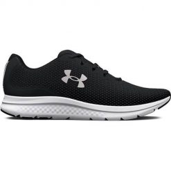 Buty do biegania męskie Under Armour Charged Impulse 3. Czarne buty treningowe męskie Under Armour, bez wzorów, z materiału, bez zapięcia, do biegania. Za 419.99 zł.