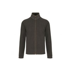 Gruby polar zapinany na zamek błyskawiczny Kariban Marco. Szare bluzy z polaru męskie KARIBAN, m, bez wzorów, z polaru, bez ramiączek, bez kaptura. Za 190.00 zł.