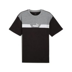Koszulka Puma Power Colorblock. Czarne t-shirty sportowe męskie Puma, m, bez wzorów, sportowe, bez ramiączek. Za 178.00 zł.