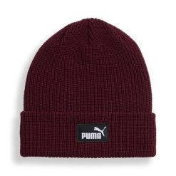 Głęboka czapka beanie Essentials PUMA. Czerwone czapki męskie Puma, bez wzorów, eleganckie. Za 79.00 zł.