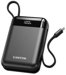 Powerbank Canyon OnPower 204 20000 mAh czarny - Przenośne źródło zasilania CNS-CPB204B (5291485019723). Czarne powerbanki Canyon. Za 193.02 zł.