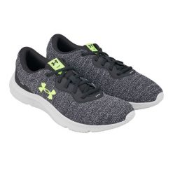 Trampki Męskie Mojo 2. Szare buty trekkingowe męskie Under Armour, bez wzorów, bez zapięcia, trekkingowe. Za 308.99 zł.