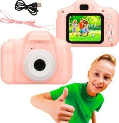 Kamera cyfrowa ExtraLink EXTRALINK KIDS CAMERA H20 PINK. Różowe kamery cyfrowe ExtraLink. Za 55.67 zł.