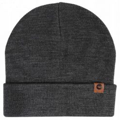 Czapka zimowa dla mężczyzn Hi-Tec Mabo beanie szary. Szare czapki męskie Hi-tec, na zimę, bez wzorów, sportowe. Za 29.99 zł.