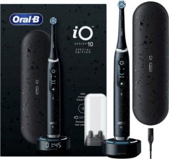 Oral-B iO10 Cosmic Black Booster. Czarne szczoteczki elektryczne NoName. Za 1,291.88 zł.