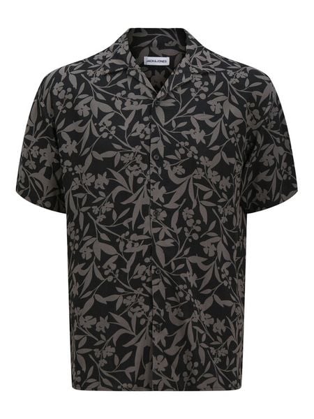 Jack & Jones Koszula Jeff 12269001 Szary Relaxed Fit. Szare koszule męskie Jack & Jones, m, bez wzorów, z wiskozy, bez kołnierzyka, bez ramiączek. Za 59.99 zł.