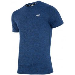 4F Męska Koszulka Fitness H4Z17 tsmf001 Granatowy Melanż M. T-shirty sportowe męskie marki 4f. W wyprzedaży za 49.00 zł.