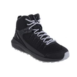 Buty trekkingowe męskie Columbia Trailstorm Mid Waterproof. Czarne buty zimowe męskie Columbia, bez wzorów, z gumy, sportowe, bez obcasa, bez zapięcia. Za 399.99 zł.