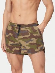 Aeronautica Militare Szorty kąpielowe 261BW0231UCT04312 Zielony ciemny Regular Fit. Zielone kąpielówki męskie Aeronautica Militare, m, bez wzorów, z syntetyku. Za 309.99 zł.