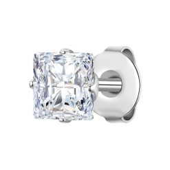 True Rebels Kolczyki Stal nierdzewna Srebrny Biżuteria męska 1 ct Męskie. Szara biżuteria dla mężczyzn True Rebels, z materiału, z cyrkonią, srebrne. Za 119.99 zł.