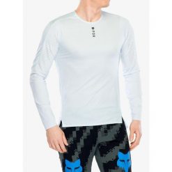 Bluza rowerowa męska Fox Flexair Pro LS Jersey. Niebieskie bluzy nierozpinane męskie FOX, m, bez wzorów, z jersey, sportowe, bez ramiączek, bez kaptura. Za 356.99 zł.