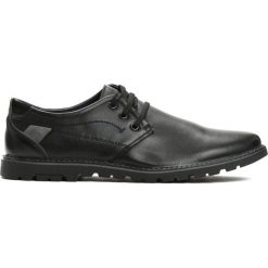 Czarne Półbuty Exodus. Eleganckie półbuty męskie marki Born2be. Za 54.99 zł.