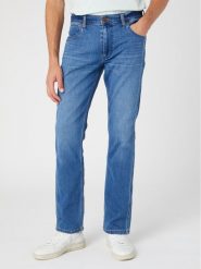 Wrangler Jeansy Greensboro 803 W15Q74Z59 112330716 Niebieski Regular Fit. Niebieskie jeansy męskie Wrangler, bez wzorów, z bawełny. Za 339.99 zł.