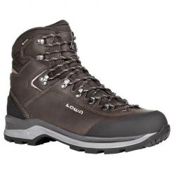 Buty trekkingowe męskie Lowa Ranger Gtx. Brązowe buty trekkingowe męskie Lowa, bez wzorów, z materiału, za kostkę, bez zapięcia. Za 1,281.00 zł.