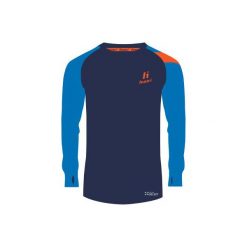 Huari Bluza męska Naro Longsleeve Medieval Blue/French Blue/Red Orange r. M. Bluzy bez kaptura męskie marki Huari. Za 41.05 zł.