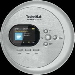 Radio TechniSat TechniSat Digitradio CD 2GO BT tragbarer CD-Player silber. Radia TECHNISAT. Za 399.00 zł.