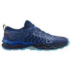 Buty trailowe Mizuno Wave Daichi 8 GTX. Białe buty do biegania męskie Mizuno, bez wzorów, bez zapięcia, do biegania, mizuno wave. Za 663.55 zł.