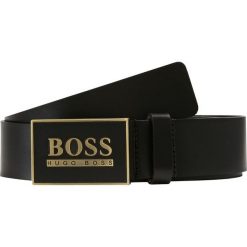 BOSS ATHLEISURE ICON Pasek dark brown. Brązowe paski męskie BOSS ATHLEISURE, w paski, z materiału. Za 399.00 zł.