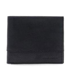 Portfel GINO ROSSI. Czarne portfele męskie Gino Rossi, bez wzorów. Za 129.99 zł.