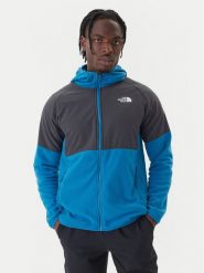 The North Face Polar Glacier NF0A89JJ Niebieski Regular Fit. Niebieskie bluzy z polaru męskie The North Face, l, bez wzorów, z polaru, bez ramiączek, bez kaptura. Za 499.99 zł.