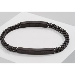 Emporio Armani Bransoletka schwarz. Czarne biżuteria dla mężczyzn Emporio Armani. Za 549.00 zł.