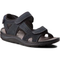 Sandały LASOCKI FOR MEN - MI18-877B Granatowy. Niebieskie sandały męskie Lasocki For Men, z materiału. Za 119.99 zł.