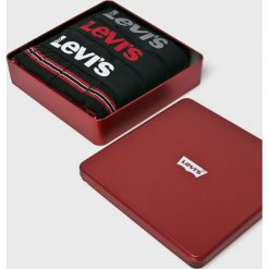 Levi's - Bokserki (3-pack). Brązowe bokserki męskie Levi's, z bawełny. Za 149.90 zł.