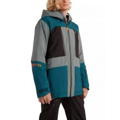 Kurtka narciarska męska O'Neill Gtx. Czarne kurtki narciarskie i snowboardowe męskie O'Neill, na zimę, l, bez wzorów, z materiału, bez kaptura, narciarskie. Za 1,799.00 zł.