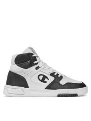 Champion Sneakersy Z80 Hi Mid Cut Shoe S22180-WW008 Biały. Białe buty sportowe na co dzień męskie CHAMPION, m, bez wzorów, ze skóry, bez ramiączek, bez kaptura. Za 269.99 zł.