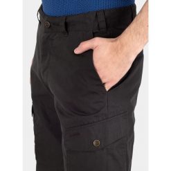 Spodenki turystyczne męskie Fjallraven Ruaha Shorts. Czarne szorty sportowe męskie Fjällräven, bez wzorów, sportowe. Za 556.45 zł.