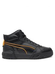 Puma Sneakersy RBD Tech Mid 396148 01 Czarny. Czarne buty sportowe na co dzień męskie Puma, m, bez wzorów, ze skóry, bez ramiączek, bez kaptura. Za 299.99 zł.