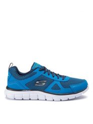 Skechers Sneakersy Bucolo 52630/BLLM Niebieski. Niebieskie buty sportowe na co dzień męskie Skechers, m, bez wzorów, z materiału, bez ramiączek, bez kaptura. Za 189.00 zł.