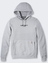 Bluza Carhartt Force Lightweight Logo Asphalt. Bluzy nierozpinane męskie Carhartt, m, bez wzorów, bez ramiączek, bez kaptura. Za 273.04 zł.