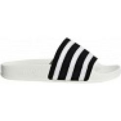Klapki adidas Originals Adilette Slides BD7592. Białe klapki i japonki męskie ADIDAS, bez wzorów, z gumy. W wyprzedaży za 229.00 zł.