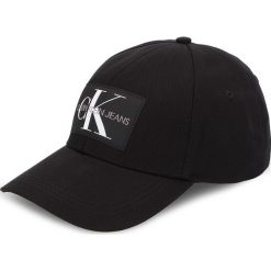 Czapka z daszkiem CALVIN KLEIN JEANS - J Monogram Cap W K40K400753 016. Czarne czapki męskie Calvin Klein Jeans, z bawełny. Za 159.00 zł.