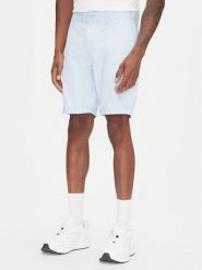 Tommy Jeans Szorty materiałowe Scanton DM0DM21950 Błękitny Slim Fit. Niebieskie szorty męskie Tommy Jeans, bez wzorów, z bawełny. Za 179.99 zł.