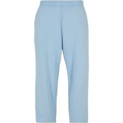 Spodnie dresowe Urban Classics. Niebieskie spodnie dresowe męskie Urban Classics, bez wzorów, z dresówki. Za 237.00 zł.