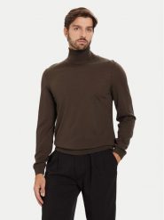 BOSS Golf Musso-P 50468262 Zielony Slim Fit. Zielone kardigany męskie Boss, m, bez wzorów, z wełny, bez ramiączek. Za 699.99 zł.