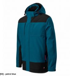 Vertex - ADLER - Vertex - Zimowa kurtka softshellowa męska, softshell, 320 g/m2, 94 % poliester, 6 % elastan - petrol blue M. Niebieskie kurtki męskie RIMECK, na zimę, m, bez wzorów, z elastanu, bez ramiączek, bez kaptura. Za 492.98 zł.