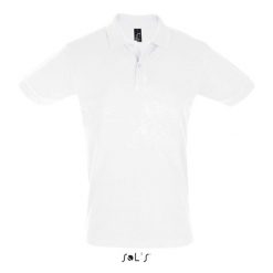 Polo Sol's Perfect. Białe koszulki polo męskie SOL'S, m, bez wzorów, eleganckie, bez kołnierzyka, bez ramiączek. Za 122.00 zł.