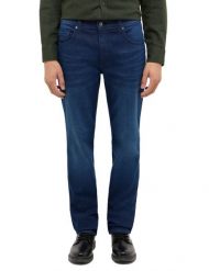 Męskie Spodnie jeansowe Mustang Style Washington Straight Denim Blue 1017233 5000 883. Niebieskie jeansy męskie Mustang, bez wzorów, z denimu. Za 219.99 zł.