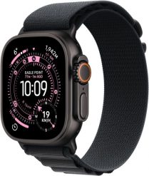 Smartwatch Apple Watch Ultra 3 GPS + Cellular 49mm Black Titanium / Alpine Loop M Czarny (MF0V4QR/A). Czarne zegarki smartwatch Apple. Za 3,554.11 zł.