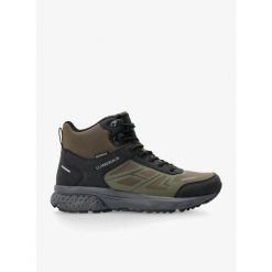 Buty turystyczne męskie Lumberjack Josep. Zielone buty trekkingowe męskie Lumberjack, bez wzorów, sportowe, bez obcasa, bez zapięcia. Za 269.99 zł.