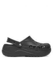 Crocs Klapki WB-BAYA PLATFORM CLOG 208186-001 Czarny. Czarne klapki i japonki męskie Crocs, bez wzorów, z tworzywa sztucznego. Za 249.99 zł.