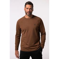 Męska Koszula funkcyjna z długim rękawem FLEXNAMIC® trekkingowa QuickDry. Brązowe koszule męskie JAY-PI, m, bez wzorów, z elastanu, bez kołnierzyka, bez ramiączek. Za 195.99 zł.